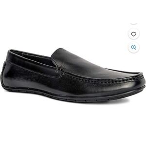 Anthony Veer Men's Cleveland Driver Rubber Sole Black US 10.5D Shoes Loafers NEW